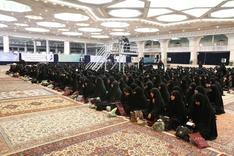 برگزاری همایش طلیعه حضور در شبستان مصلای امام خمینی (ره)