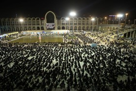 مراسم شب قدر در شب بیست یکم ماه مبارک رمضان  در مصلای امام خمینی (ره) برگزار گردید