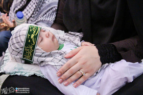 گزارش تصویری/مراسم شیرخوارگان خسینی در مصلی