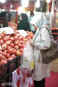 نمایشگاه انار و میوه های قرآنی