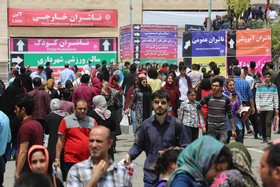 رشد ۲۰ درصدی بازدید مردم از نمایشگاه کتاب تهران