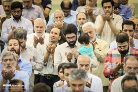 تصاویر اقامه نماز عید قربان در مصلای امام خمینی(ره)