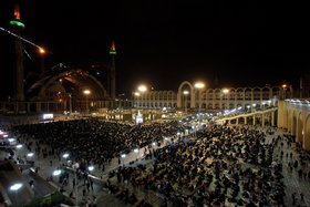 احیای شب بیست و سوم رمضان در مصلی به روایت تصویر
