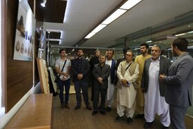 بازدید جمعی از اساتید خوشنویسی هرات