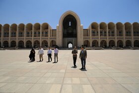 بازدید جمعی از پژوهشگران پژوهشکده فرهنگ و هنر اسلامی(حوزه هنری)