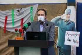 افتتاح مرکز واکسیناسیون شهدای سلامت چهل‌سرای مصلی علیرضا رئیسی معاون بهداشت وزارت بهداشت