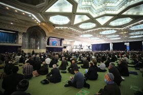 گزارش تصویری | نماز جمعه ۲۶ آذر ۱۴۰۰ تهران