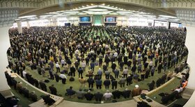 گزارش تصویری | نماز جمعه سوم دی ۱۴۰۰ تهران در مصلی