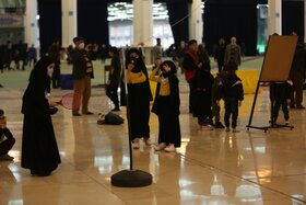 فرهنگسرای منتظر در حاشیه برگزاری نماز جمعه سوم دی ماه 1400