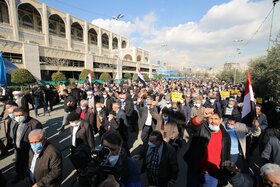 برگزاری راهپیمایی حمایت از مردم یمن پس از نماز جمعه 8 بهمن 1400