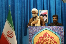 حجت الاسلام حاج علی اکبری خطیب نماز جمعه 13 اسفند 1400