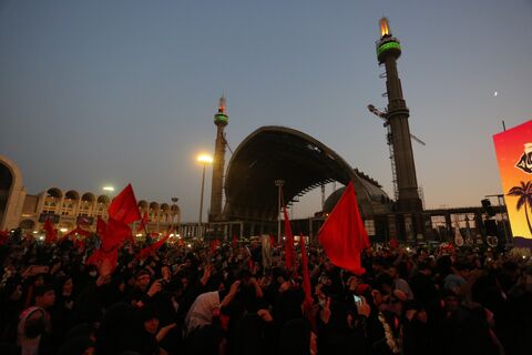 مسافران بهشت در مصلای امام خمینی(ره) تهران اجتماع بزرگ اربعینیها