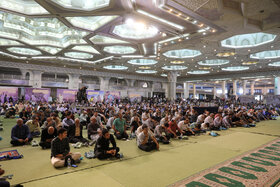 مراسم دعای عرفه در مصلای امام خمینی(ره)