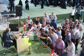 مراسم دعای عرفه در مصلای امام خمینی(ره)