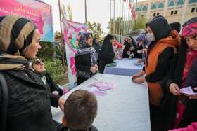 اجتماع دختران و بانوان تهرانی «دل آرام»