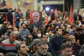 مراسم بزرگداشت چهارمین سالگرد شهادت سردار حاج قاسم سلیمانی