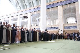 اقامه نماز عید سعید فطر به امامت رهبر معظم انقلاب