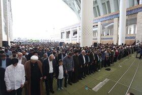 اقامه نماز عید سعید فطر به امامت رهبر معظم انقلاب