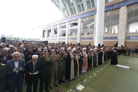 اقامه نماز عید سعید فطر به امامت رهبر معظم انقلاب