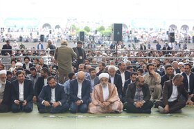 اقامه نماز عید سعید فطر به امامت رهبر معظم انقلاب