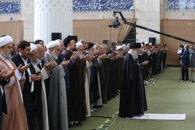 اقامه نماز عید سعید فطر به امامت رهبر معظم انقلاب