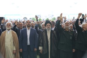 اقامه نماز عید سعید فطر به امامت رهبر معظم انقلاب