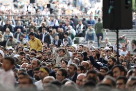 اقامه نماز عید سعید فطر به امامت رهبر معظم انقلاب