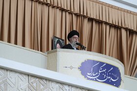 اقامه نماز عید سعید فطر به امامت رهبر معظم انقلاب