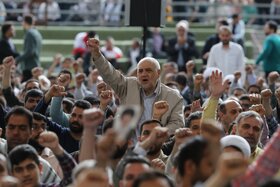 اقامه نماز عید سعید فطر به امامت رهبر معظم انقلاب