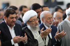 اقامه نماز عید سعید فطر به امامت رهبر معظم انقلاب