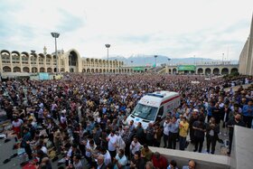 حضور اقشار مختلف مردم در نماز عید سعید فطر