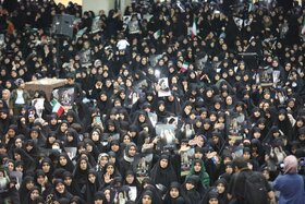 آیین گرامیداشت و وداع با پیکر مطهر رئیس جمهور شهید سید ابراهیم رئیسی و همراهان