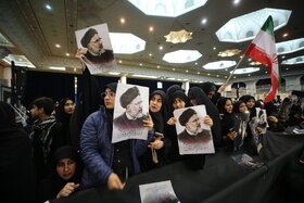 آیین گرامیداشت و وداع با پیکر مطهر رئیس جمهور شهید سید ابراهیم رئیسی و همراهان