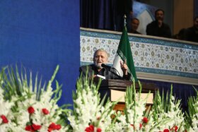 مرثیه سرایی حاج منصور ارضی در آیین گرامیداشت و وداع با پیکر مطهر رئیس جمهور شهید سید ابراهیم رئیسی و همراهان