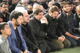 حضور محمد مخبر معاون اول رئیس جمهور شهید در آیین گرامیداشت و وداع با پیکر مطهر رئیس جمهور شهید سید ابراهیم رئیسی و همراهان