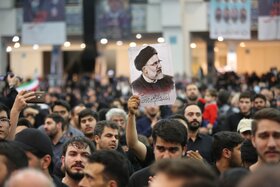 آیین گرامیداشت و وداع با پیکر مطهر رئیس جمهور شهید سید ابراهیم رئیسی و همراهان