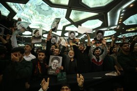 آیین گرامیداشت و وداع با پیکر مطهر رئیس جمهور شهید سید ابراهیم رئیسی و همراهان