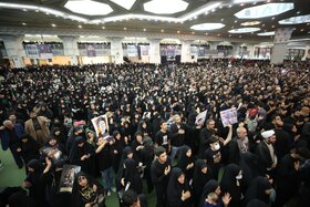 آیین گرامیداشت و وداع با پیکر مطهر رئیس جمهور شهید سید ابراهیم رئیسی و همراهان