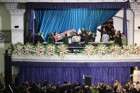 آیین گرامیداشت و وداع با پیکر مطهر رئیس جمهور شهید سید ابراهیم رئیسی و همراهان