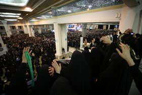 آیین گرامیداشت و وداع با پیکر مطهر رئیس جمهور شهید سید ابراهیم رئیسی و همراهان