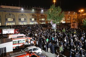 آیین گرامیداشت و وداع با پیکر مطهر رئیس جمهور شهید سید ابراهیم رئیسی و همراهان