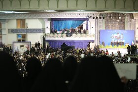 آیین گرامیداشت و وداع با پیکر مطهر رئیس جمهور شهید سید ابراهیم رئیسی و همراهان