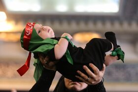 اجتماع بزرگ مادران و شیرخوارگان عاشورایی