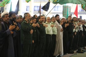 مراسم عزاداری ۲۸ صفر نیروهای مسلح در مصلای امام خمینی(ره)