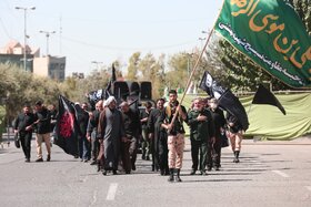 مراسم عزاداری ۲۸ صفر نیروهای مسلح در مصلای امام خمینی(ره)