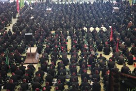 مراسم عزاداری ۲۸ صفر نیروهای مسلح در مصلای امام خمینی(ره)