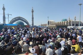 خیابانها و معابر اطراف مصلی در هنگام برگزاری نماز جمعه تهران