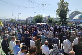 خیابانها و معابر اطراف مصلی در هنگام برگزاری نماز جمعه تهران