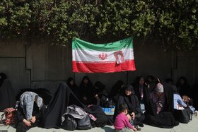 خیابانها و معابر اطراف مصلی در هنگام برگزاری نماز جمعه تهران