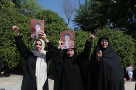 خیابانها و معابر اطراف مصلی در هنگام برگزاری نماز جمعه تهران